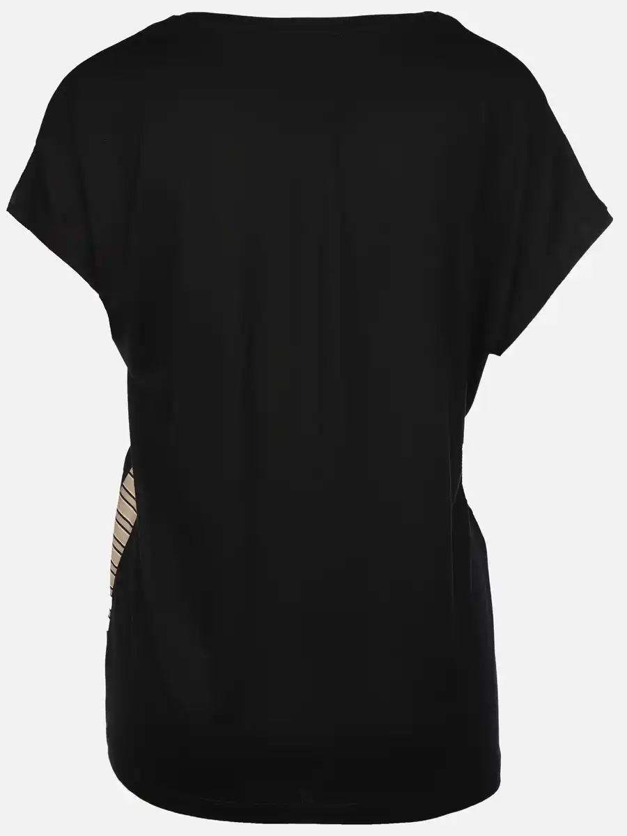 Bild 2 von Damen Shirt mit Frontprint Schwarz