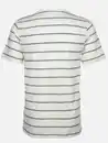 Bild 2 von Damen Schlafshirt mit Streifen Weiß