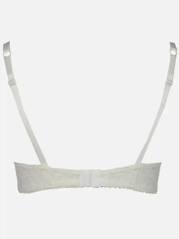Bild 2 von Damen Soft BH mit Spitzenbesatz Weiß