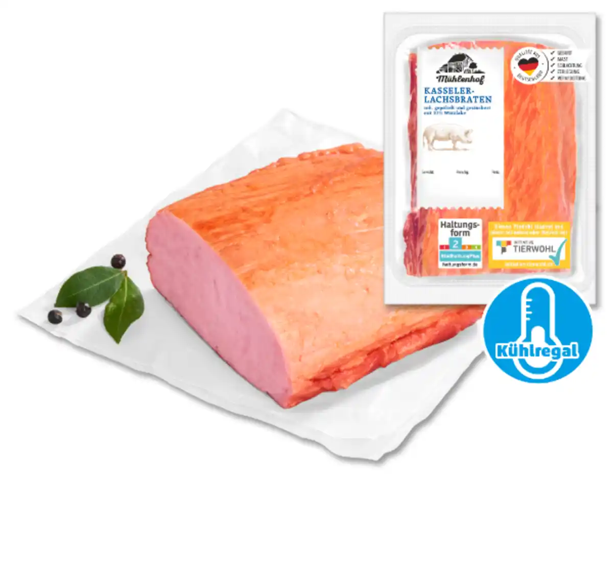 Bild 1 von MÜHLENHOF Frischer Kasseler-Lachsbraten*