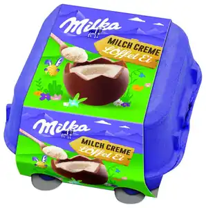 Milka Löffel-Ei „Milchcrème“