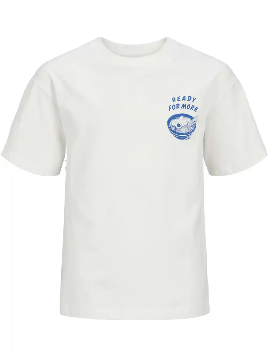 Bild 1 von Jack&Jones Junior JJCHARGE PRINTED T-Shirt Weiß
