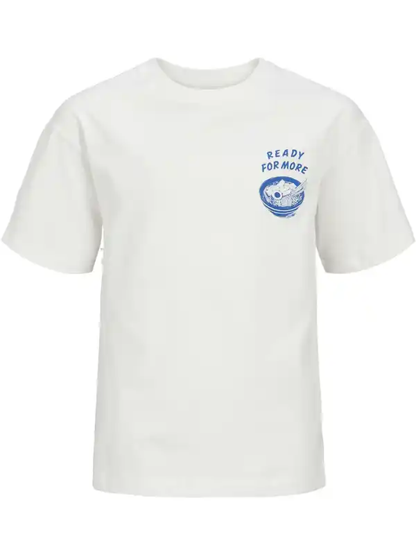 Bild 1 von Jack&Jones Junior JJCHARGE PRINTED T-Shirt Weiß