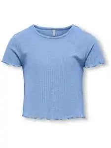 Kids Only KONNELLA S/S O-NECK T Shirt Blau
