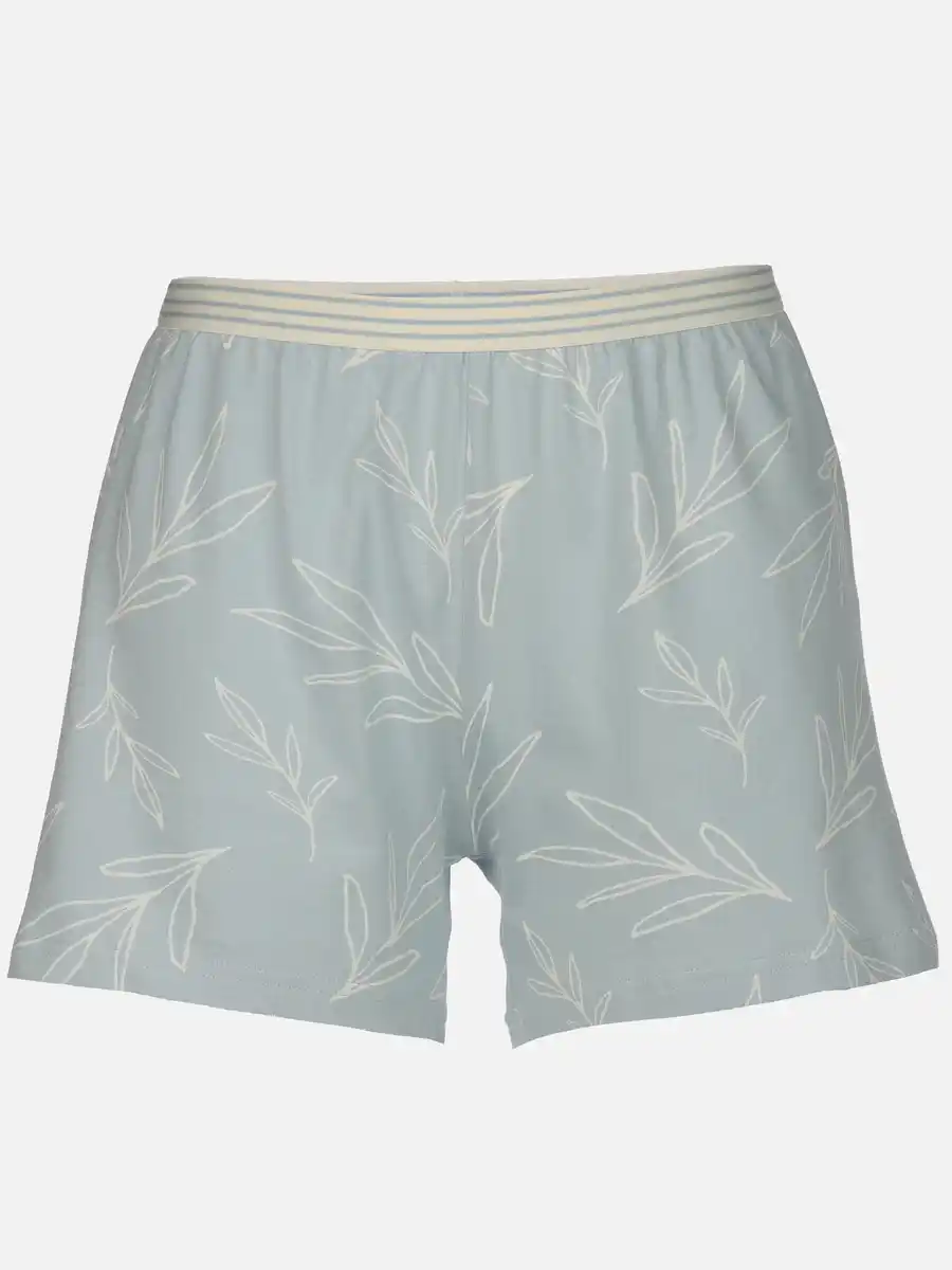 Bild 1 von Damen Schlafshorts gemustert Blau