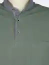 Bild 3 von Herren Henleyshirt mit Brusttasche Grün