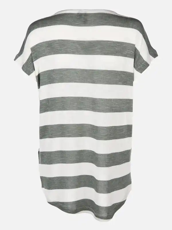Bild 2 von Vero Moda VMWIDE STRIPE S/L TOP Shirt Weiß