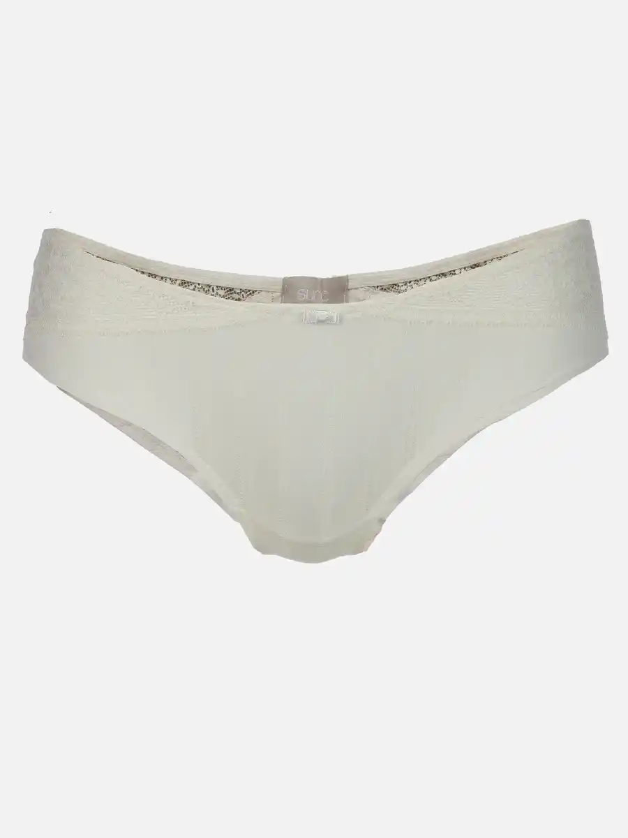 Bild 1 von Damen Panty mit Spitzenbesatz Weiß