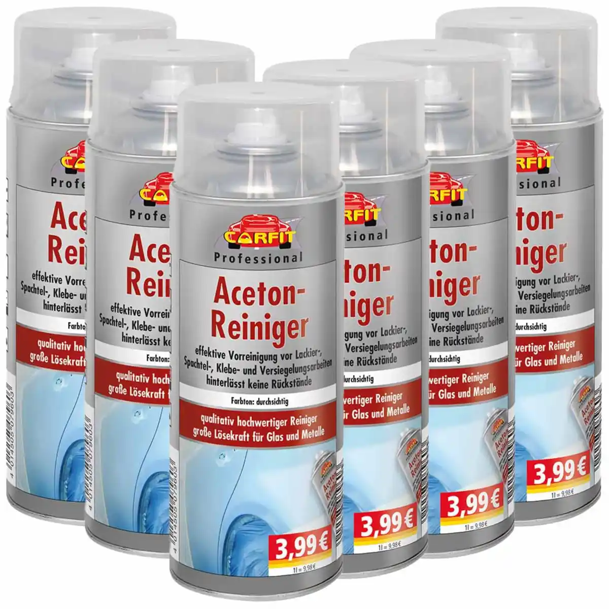 Bild 1 von Aceton-Reiniger 6er-Set