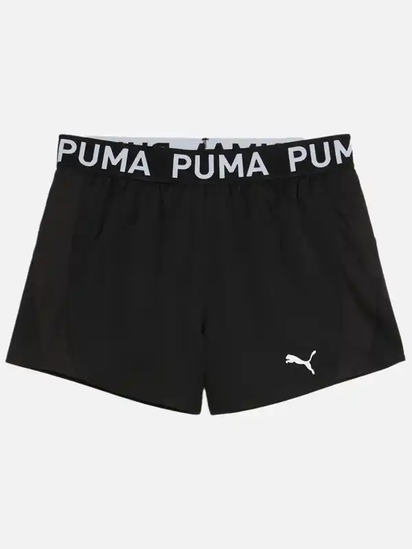Bild 1 von Mädchen Shorts mit Logogummibund Schwarz