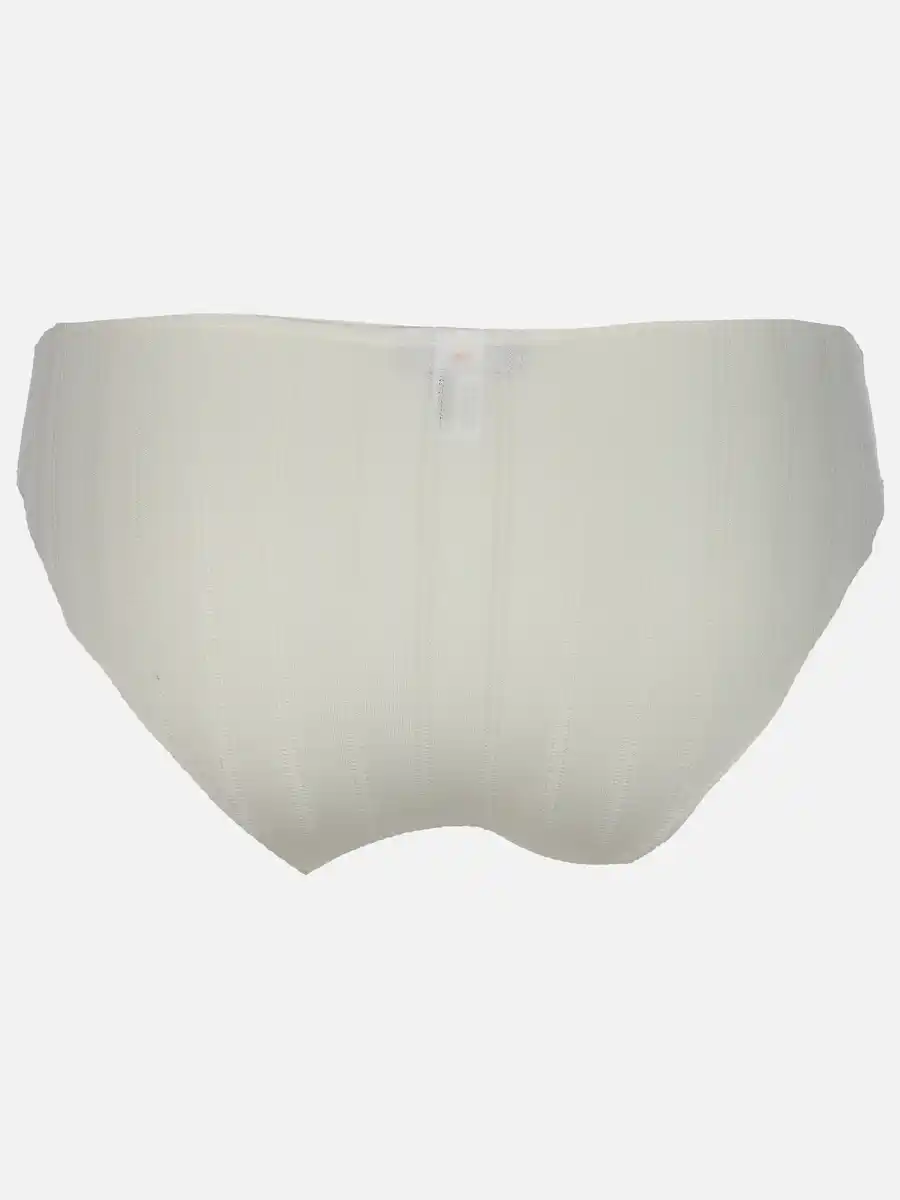 Bild 2 von Damen Slip mit Spitzenbesatz Weiß