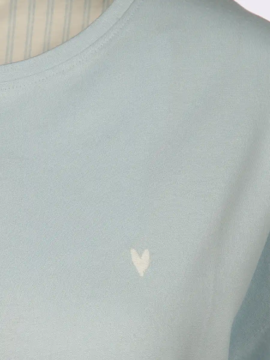 Bild 3 von Damen Schlafshirt unifarben Blau