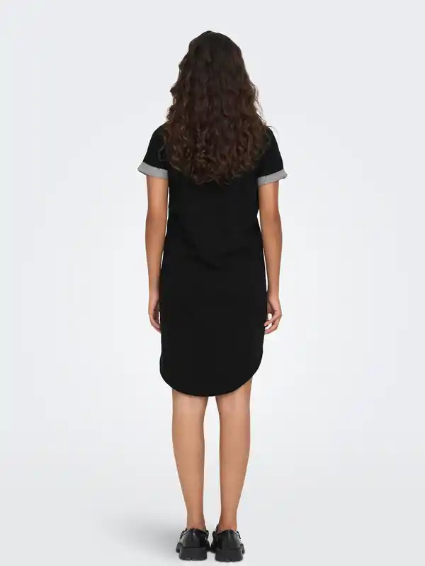 Bild 3 von Damen Sweatkleid Schwarz