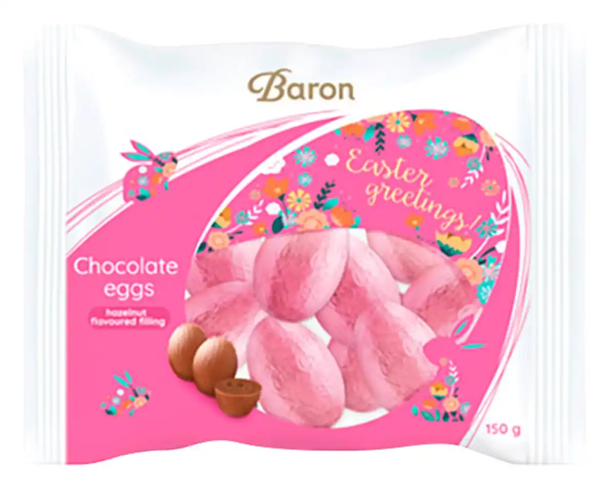 Bild 1 von Milch-Schokoladeneier mit Haselnussfüllung