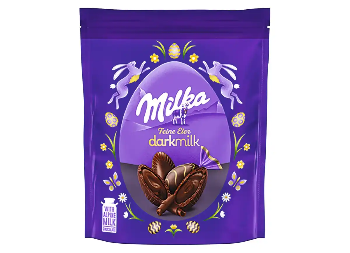 Bild 1 von Milka Feine Eier darkmilk