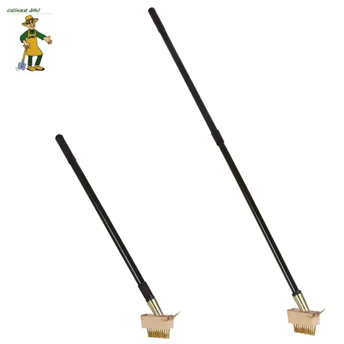 Bild 1 von Grüner Jan Unkrautfugenbürste mit Teleskopstiel