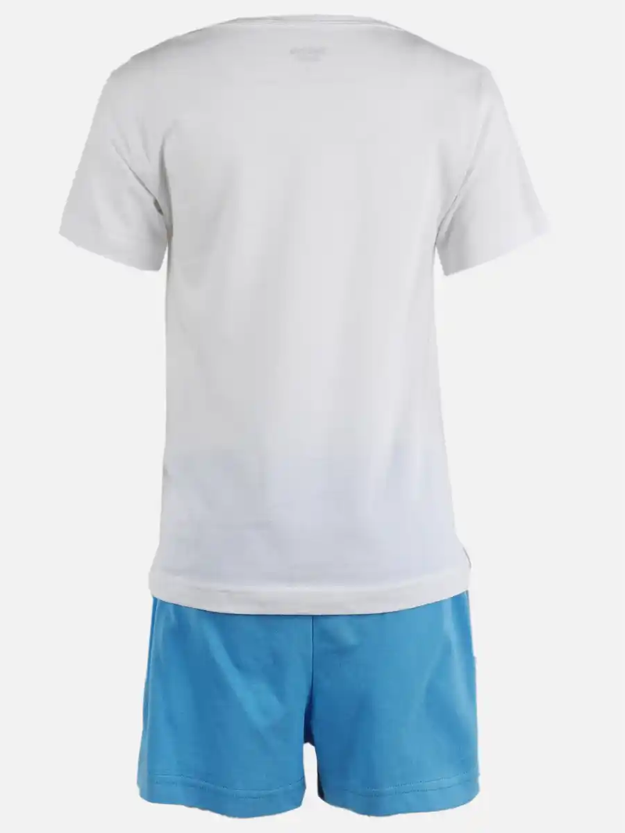 Bild 2 von Mädchen Schlafanzug mit Frontprint Weiß