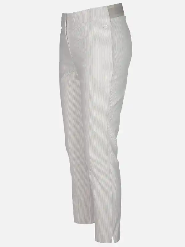 Bild 3 von Damen Sommerhose mit Streifen Grau