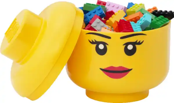 Bild 3 von LEGO Aufbewahrungskopf (small), Girl
