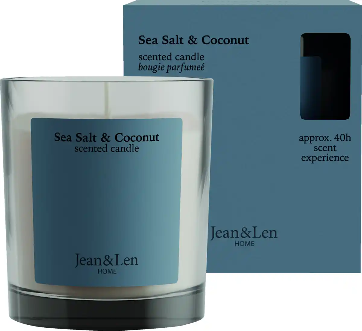 Bild 1 von Jean&Len Duftkerze Sea Salt & Coconut, 195 g