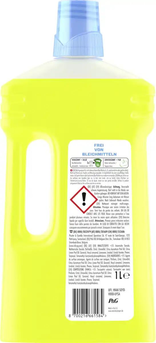 Bild 2 von Meister Proper Allzweckreiniger Citrusfrische, 1 L