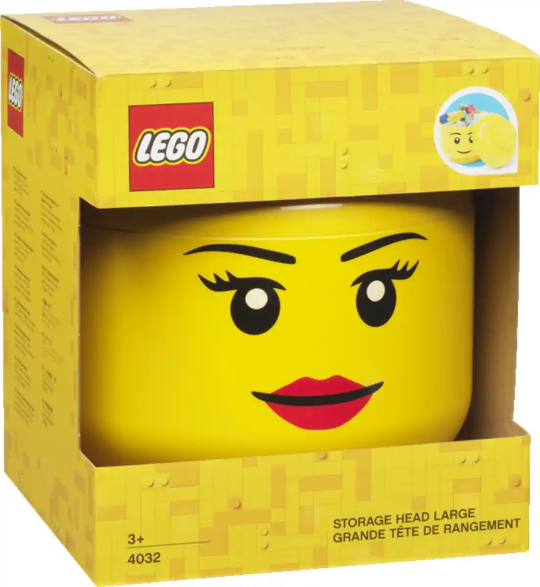Bild 1 von LEGO Aufbewahrungskopf (large), Girl