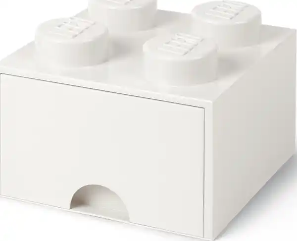 Bild 4 von LEGO Schubladenelement 4 Noppen, Weiß