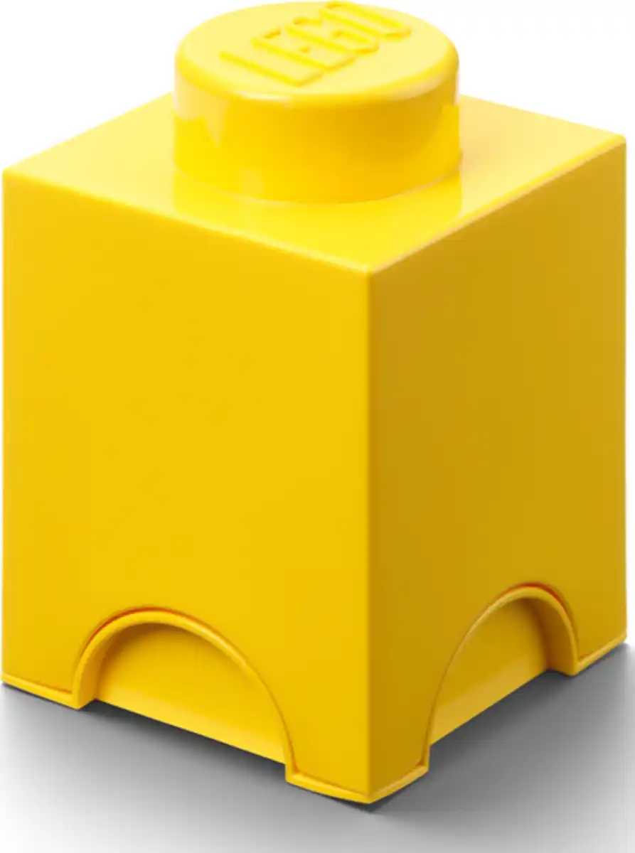 Bild 3 von LEGO Aufbewahrungsstein 1 Noppe, Gelb