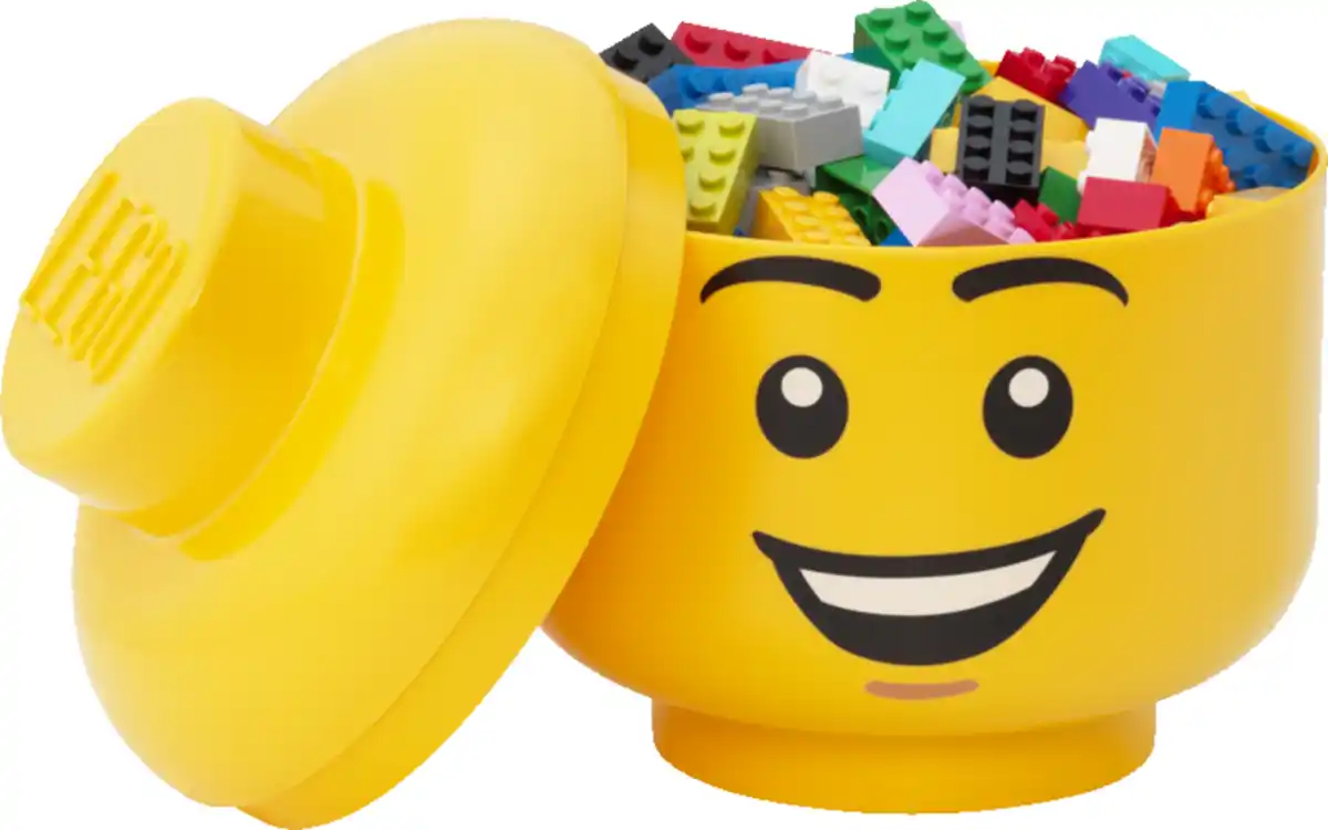 Bild 3 von LEGO Aufbewahrungskopf (small), Happy Boy