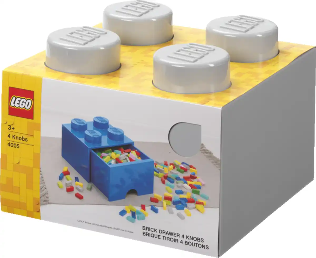 Bild 1 von LEGO Schubladenelement 4 Noppen, Grau
