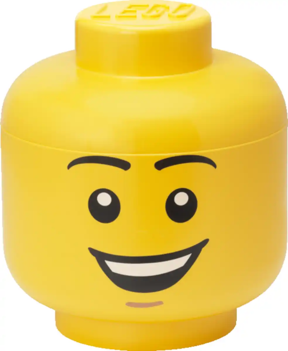 Bild 2 von LEGO Aufbewahrungskopf (large), Happy Boy