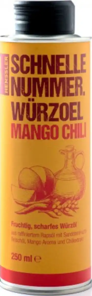 Bild 1 von Henssler Schnelle Nummer Würzöl Mango Chili, 250 ml