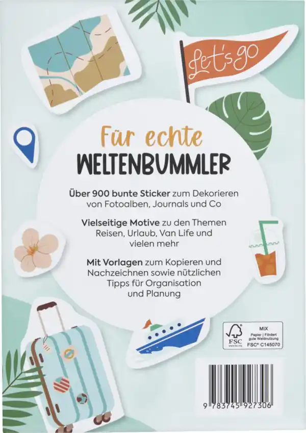 Bild 2 von IDEENWELT Stickerbuch Time to travel