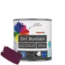 Bild 1 von toom 2in1 Buntlack merlotfarben glänzend 375 ml