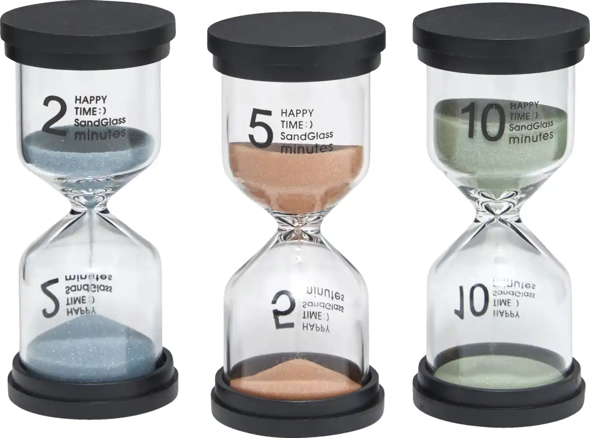 Bild 2 von IDEENWELT 3er-Set Sanduhren