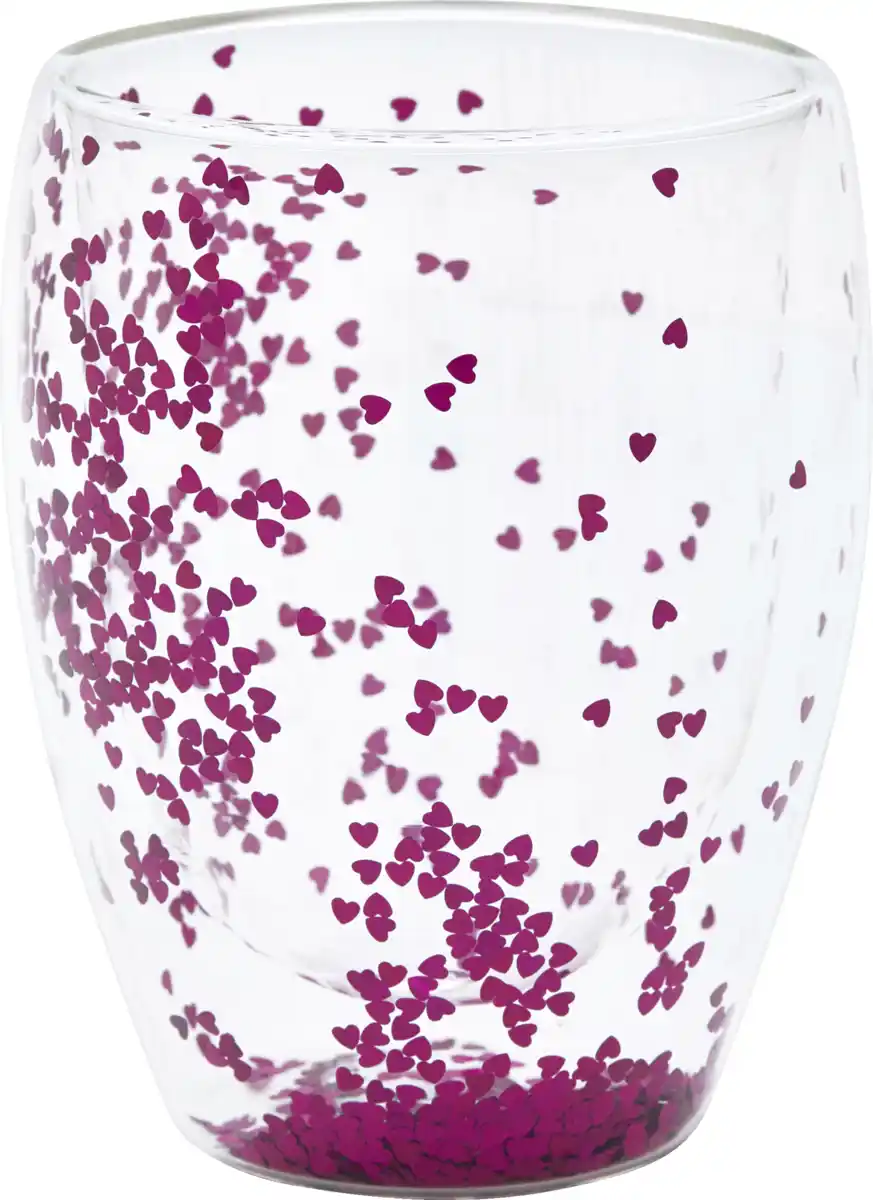 Bild 1 von IDEENWELT Konfettiglas bordeaux