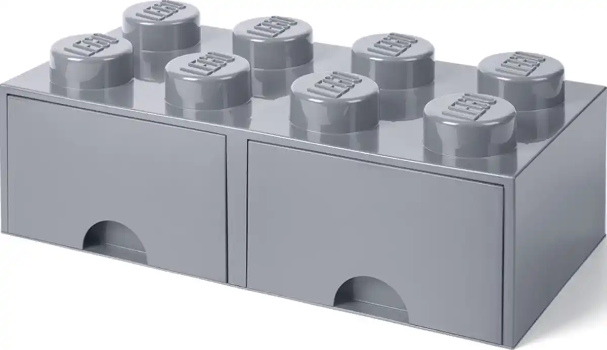 Bild 4 von LEGO Schubladenelement 8 Noppen, Grau