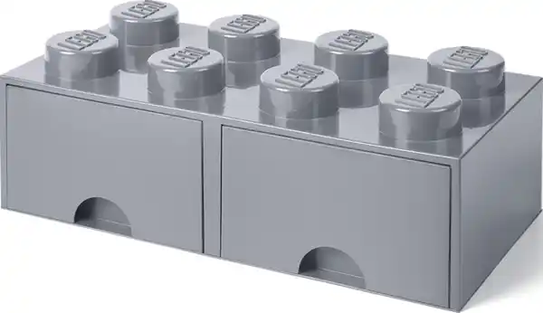 Bild 4 von LEGO Schubladenelement 8 Noppen, Grau