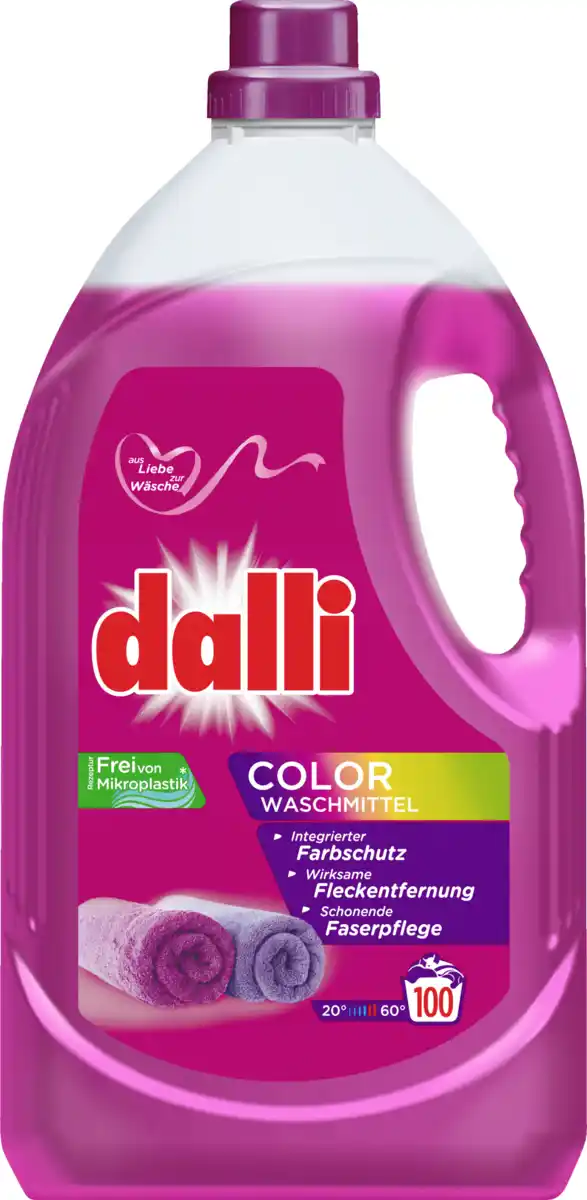 Bild 1 von dalli Colorwaschmittel 100 WL
