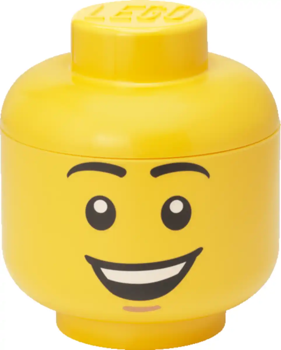 Bild 2 von LEGO Aufbewahrungskopf (small), Happy Boy