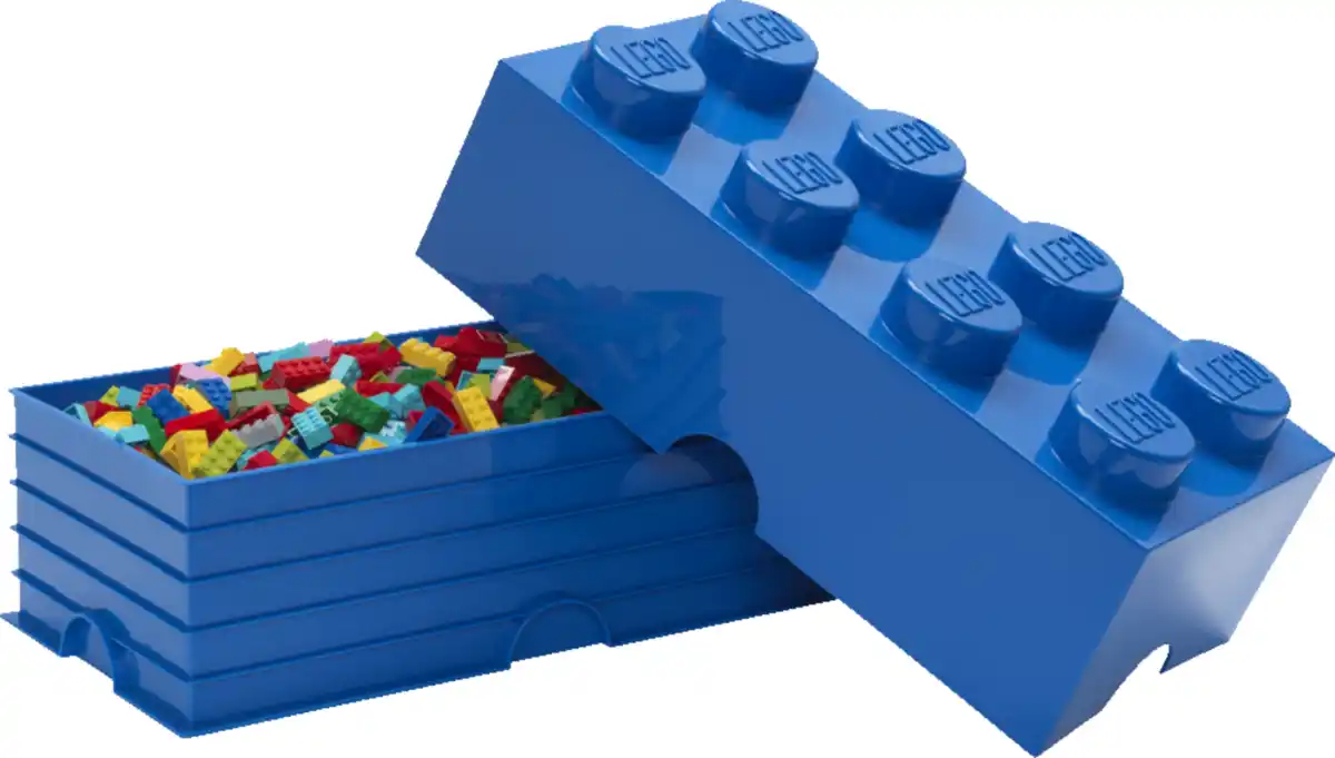 Bild 2 von LEGO Aufbewahrungsstein 8 Noppen, Blau