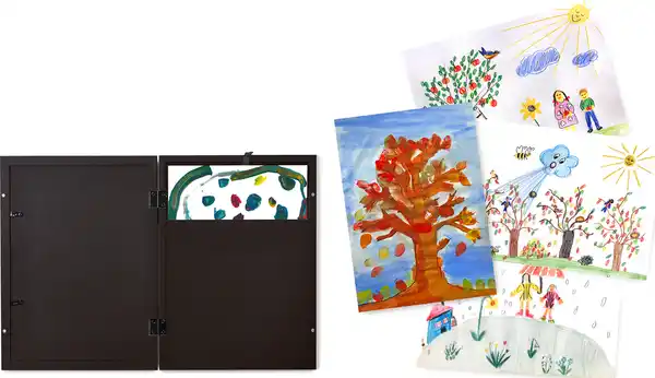 Bild 3 von IDEENWELT Archiv-Bilderahmen schwarz