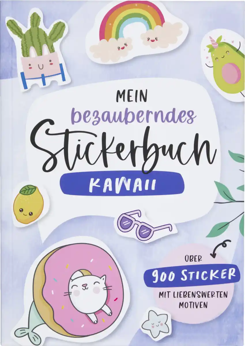 Bild 1 von IDEENWELT Stickerbuch Kawaii