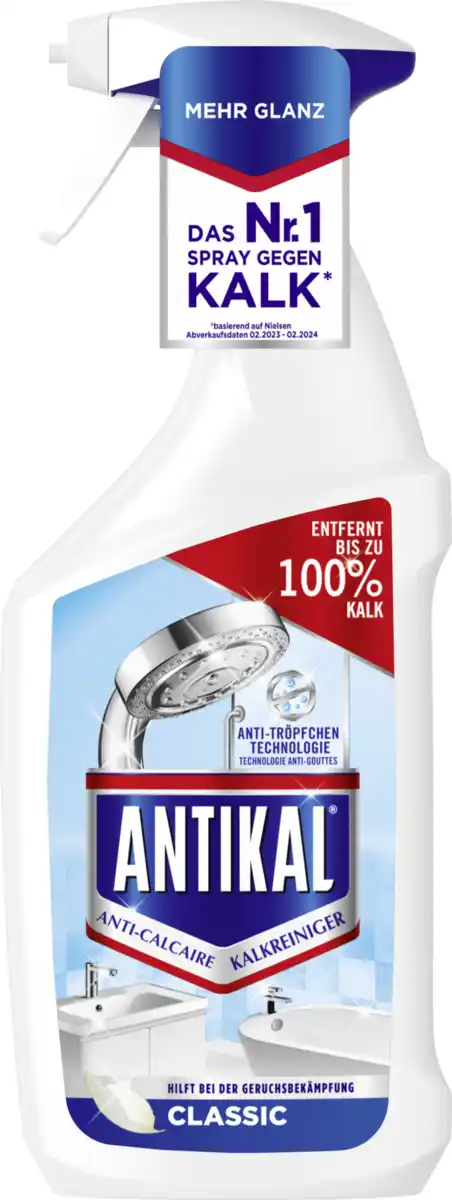Bild 1 von Antikal Entkalker Classic Spray, 800 ml