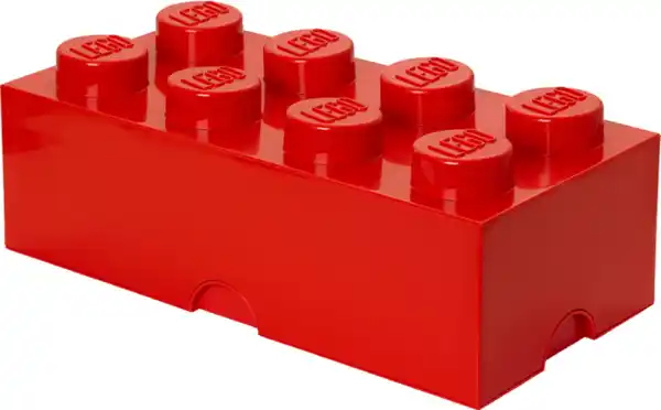 Bild 4 von LEGO Aufbewahrungsstein 8 Noppen, Rot