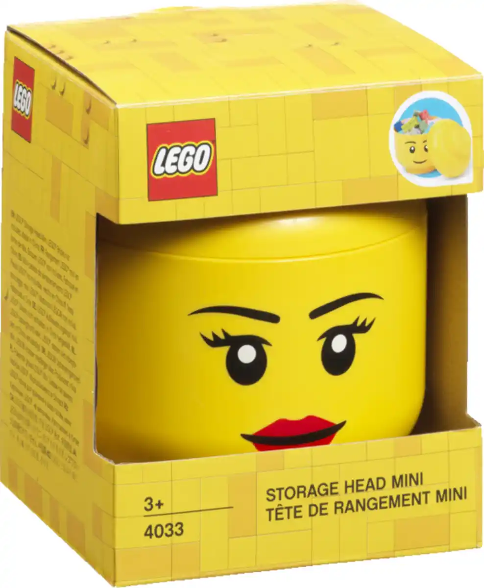 Bild 1 von LEGO Aufbewahrungskopf (mini), Girl