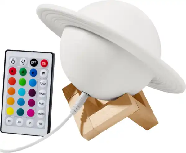 Bild 3 von IDEENWELT LED Saturn-Leuchte