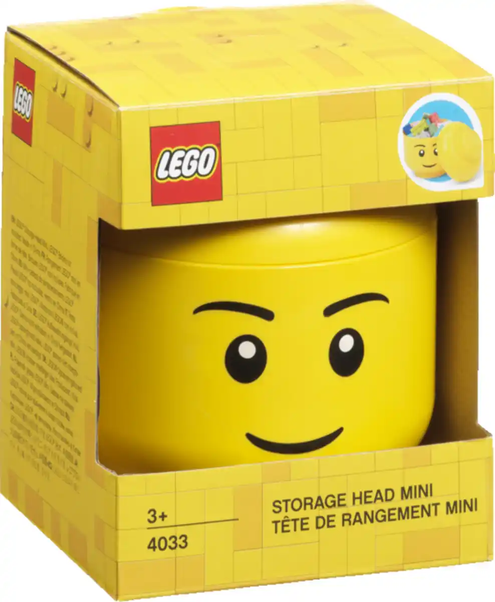 Bild 1 von LEGO Aufbewahrungskopf (mini), Boy
