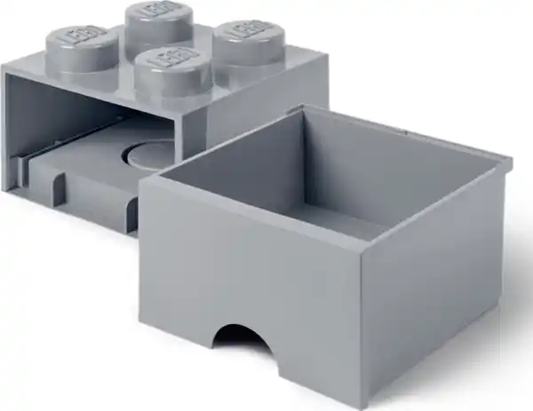 Bild 4 von LEGO Schubladenelement 4 Noppen, Grau