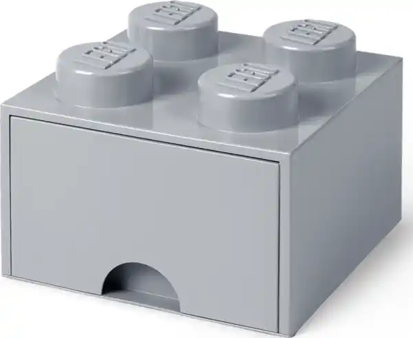 Bild 3 von LEGO Schubladenelement 4 Noppen, Grau
